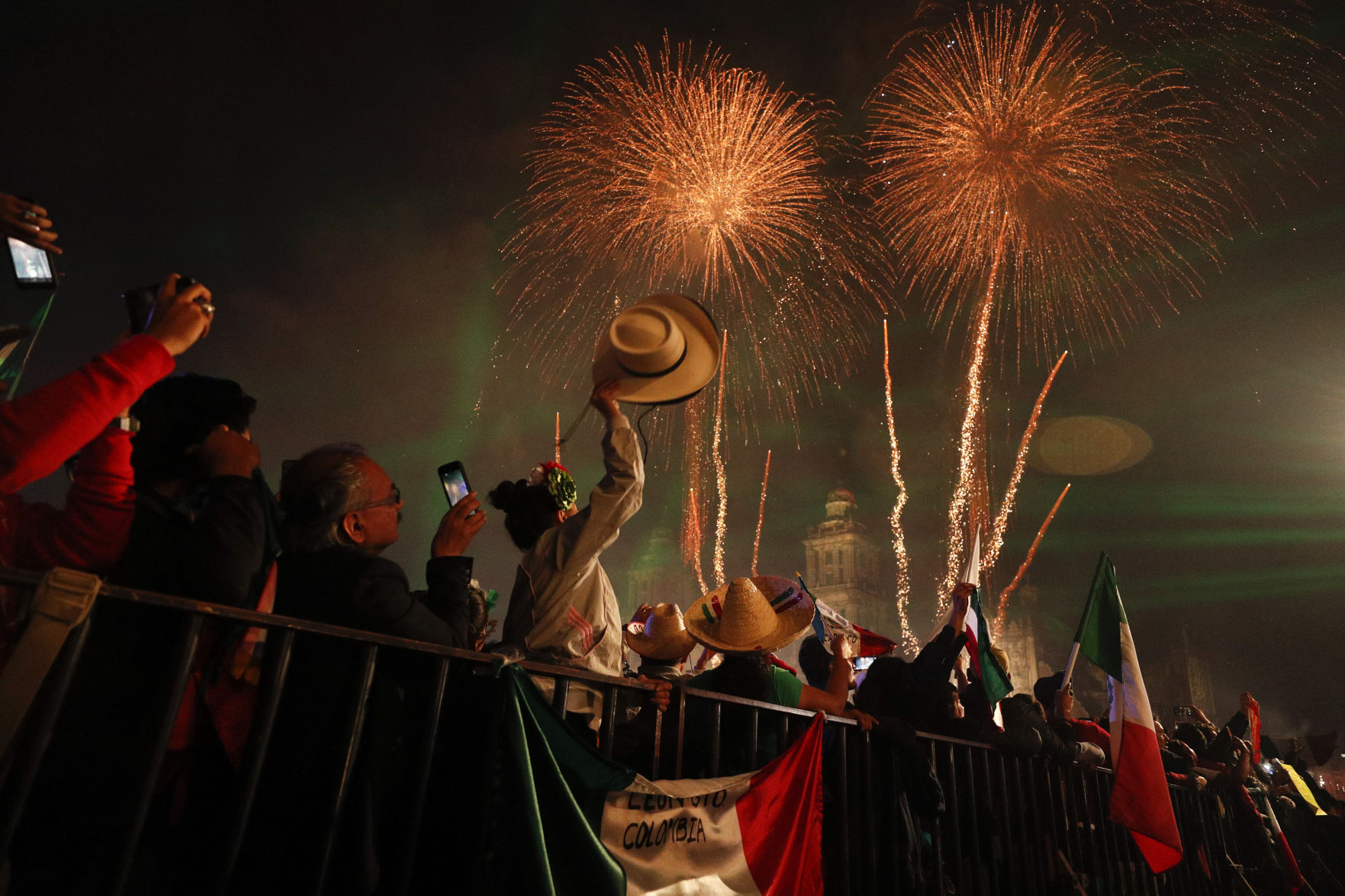APTOPIX Mexico Independence Day